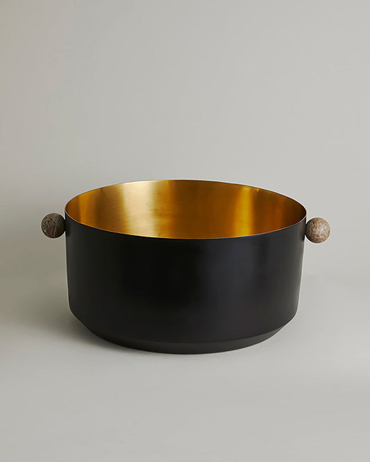 Nordal A/S AYU foot bath - brass/black