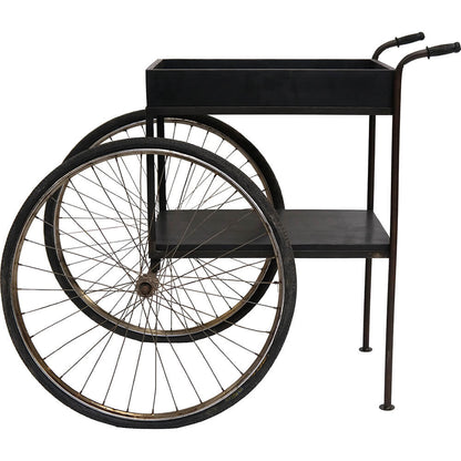 Trademark Living Tufts bakkebord med cykelhjul