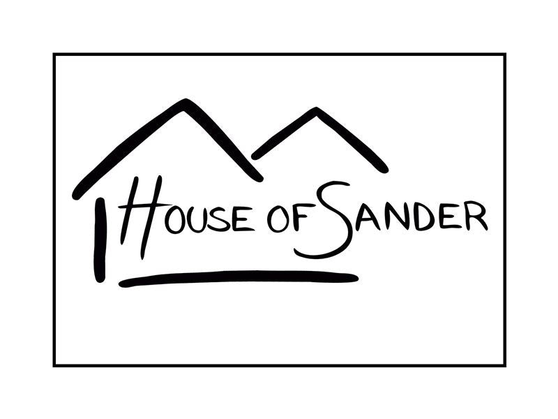 House of Sander Oval dækkeserviet, cognac